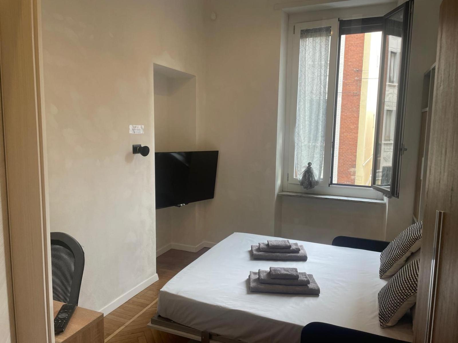 Drooms 4,0 Domotic Smart Self 24H,7 Vicino Treni Porta Susa E Centro Storico Turin Bagian luar foto